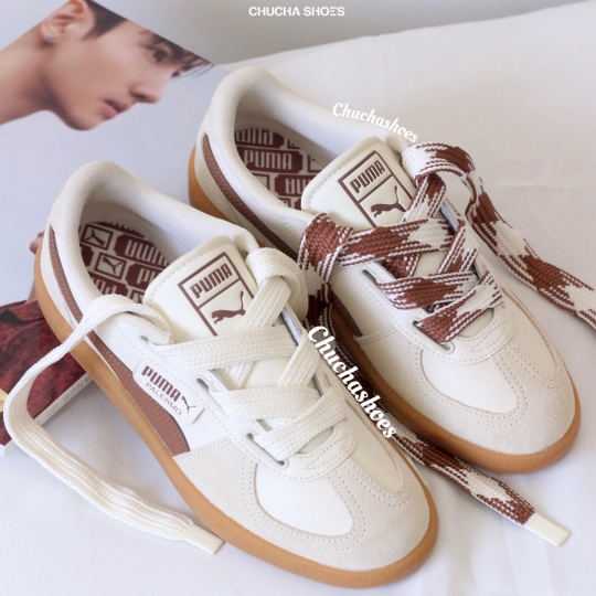Puma Palermo Wide Lace "Brown Mushroom"